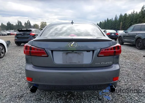 2012 Lexus Is 250 from USA, damaged, VIN JTHCF5C29C5055462